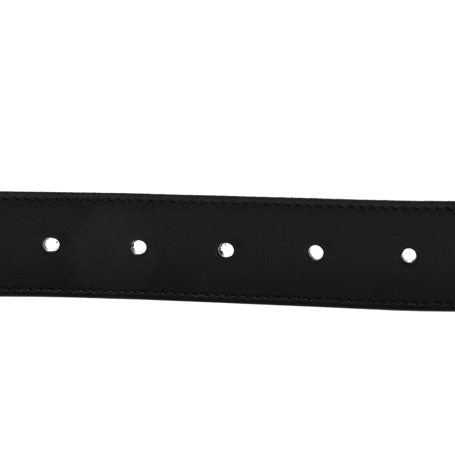 Calfskin Double G 80 32 Belt Black