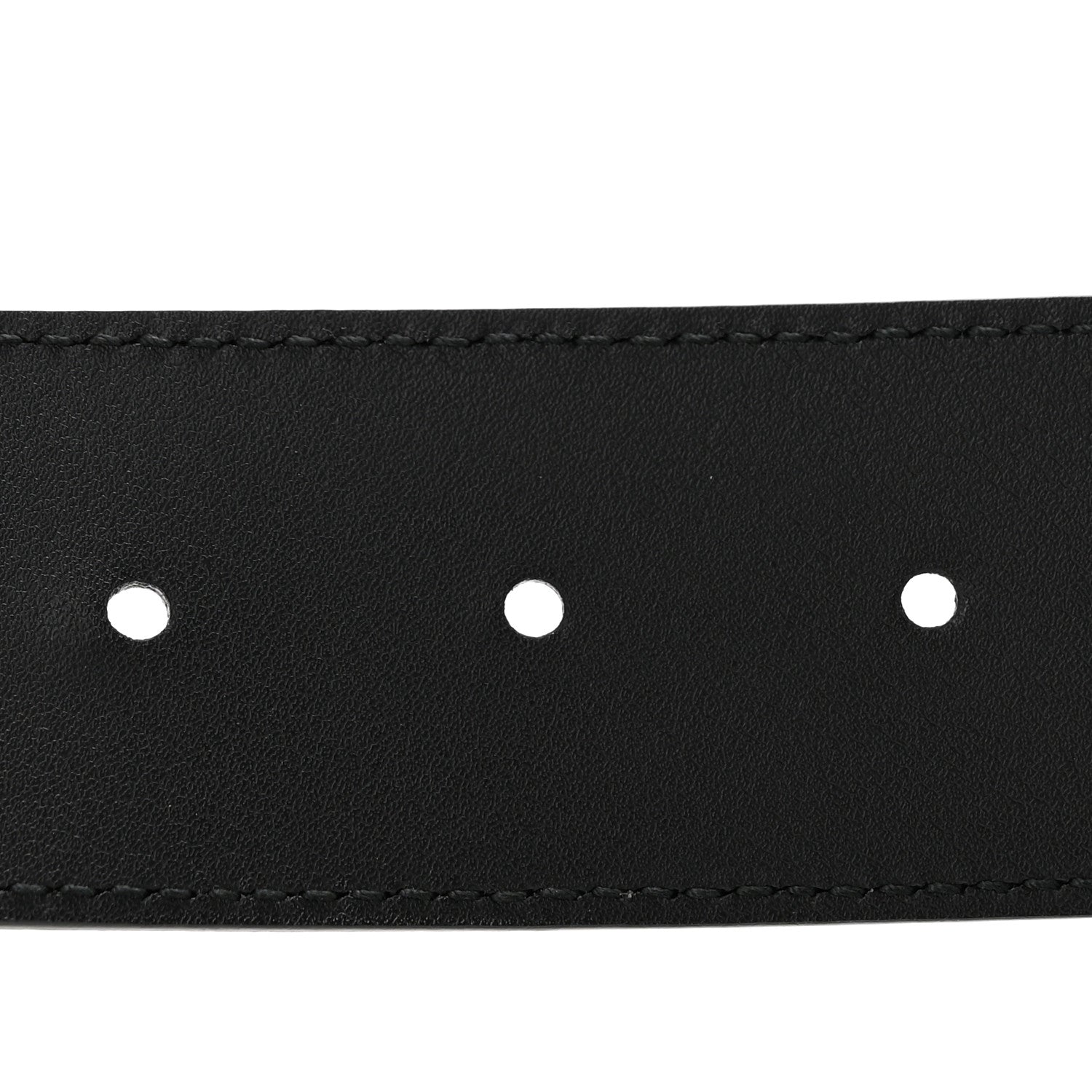 Textured Calfskin Double G 40mm Belt 95 38 Black 95 38 Black