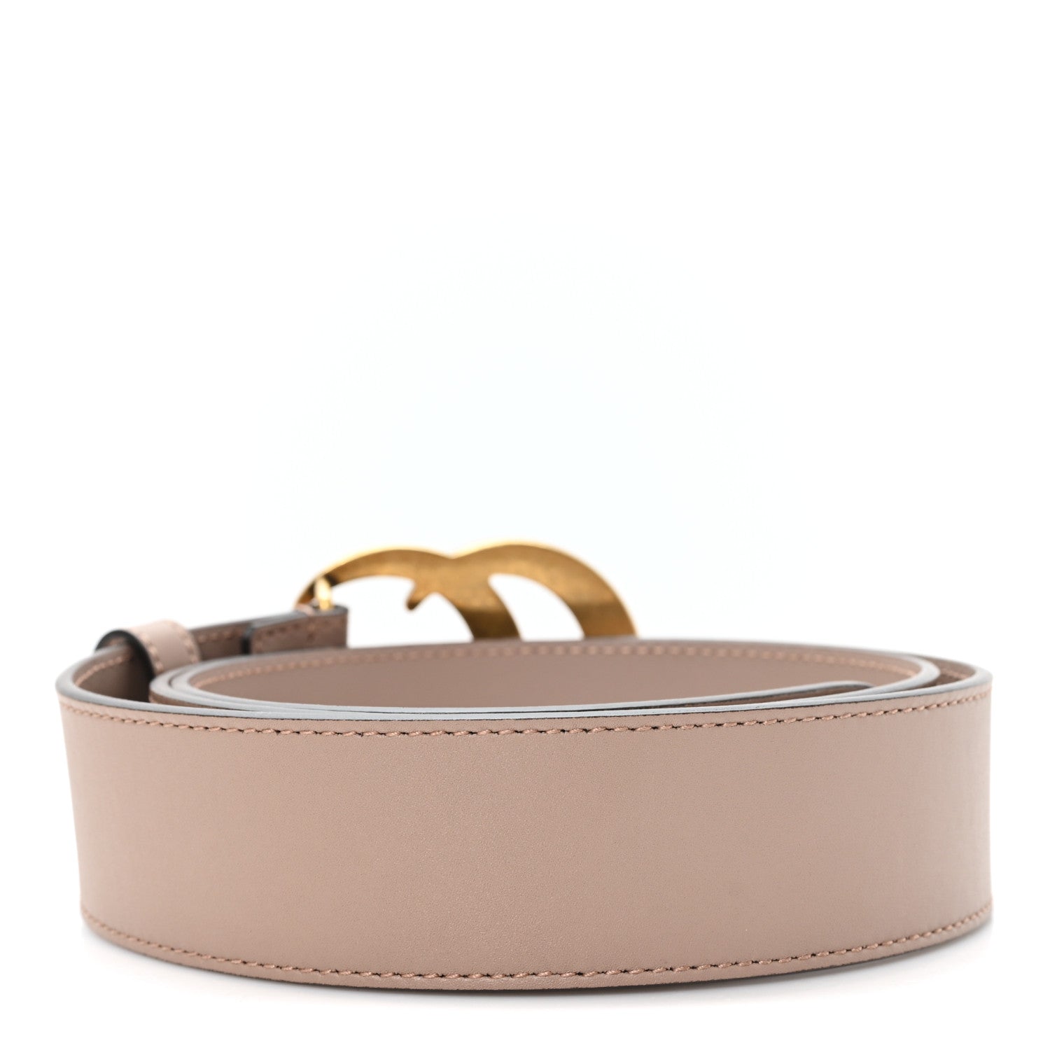 Calfskin Double G 40mm Belt 95 38 Porcelain Rose