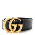 Calfskin Double G 40mm Belt 80 32 Black