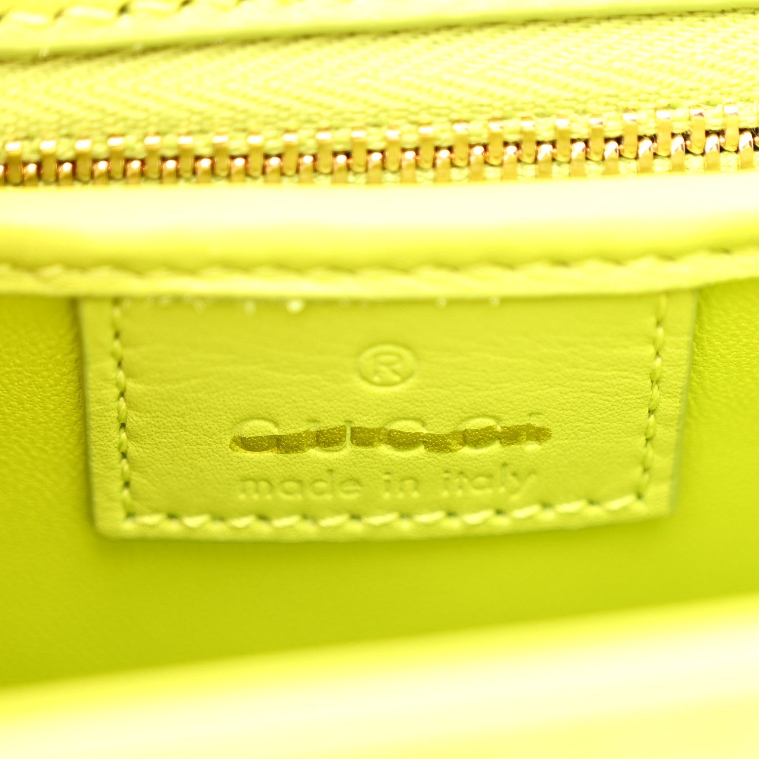 Calfskin Medium Bamboo Diva  Green