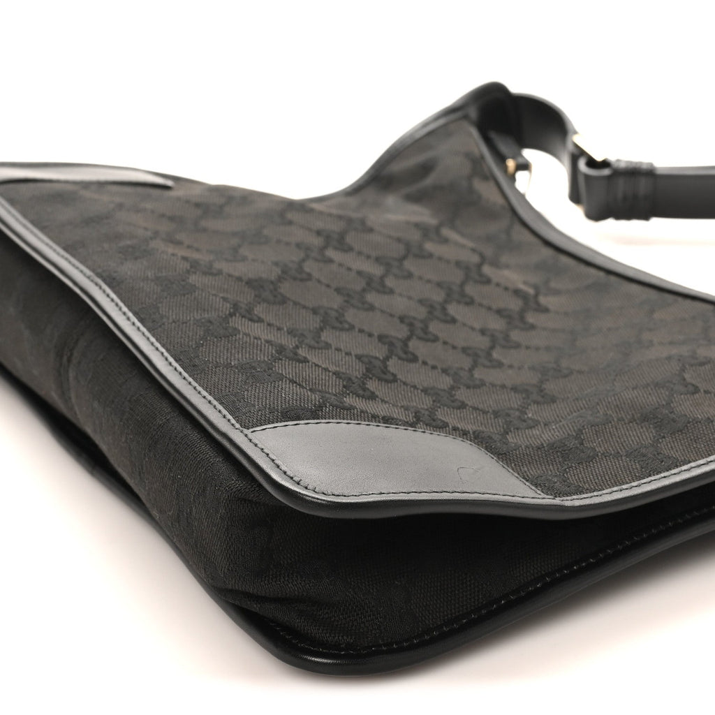 Monogram Shoulder Bag  Black