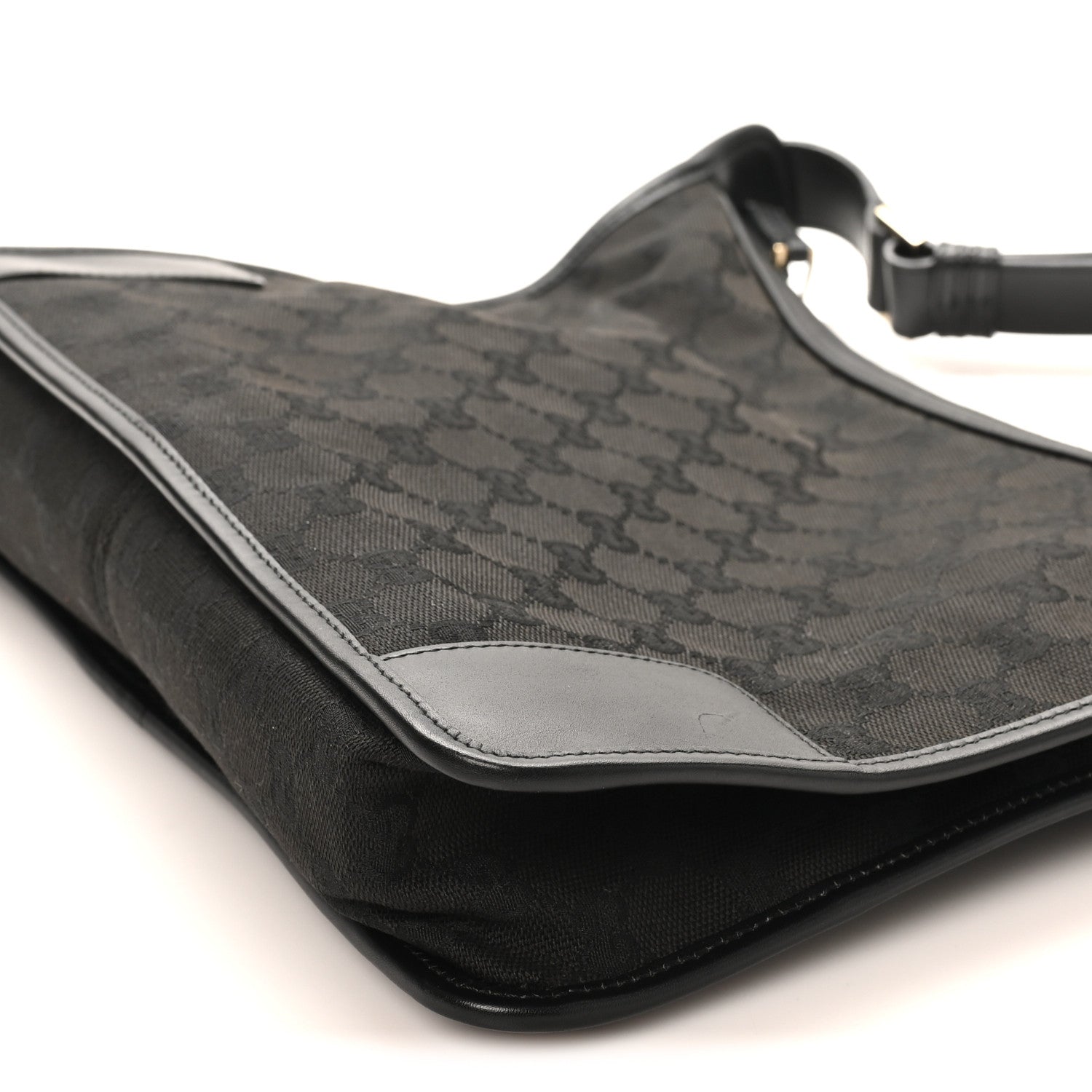 Monogram Shoulder Bag  Black
