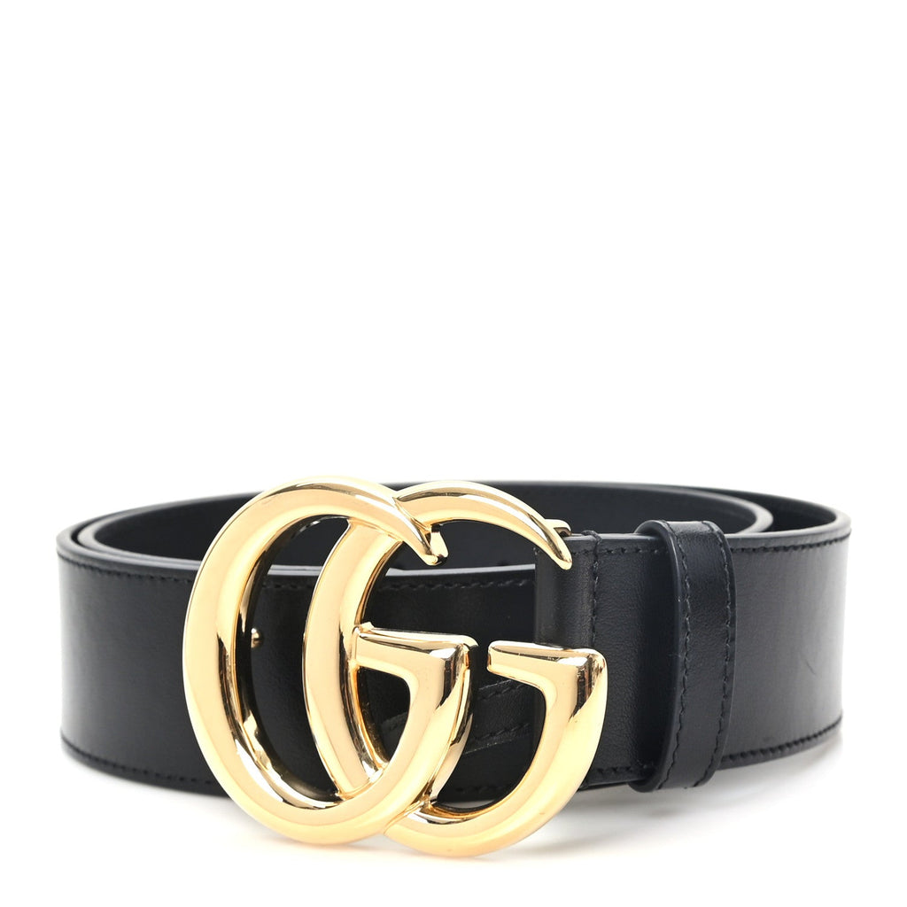 Plutone Calfskin Double G 40mm Belt 75 30 Black