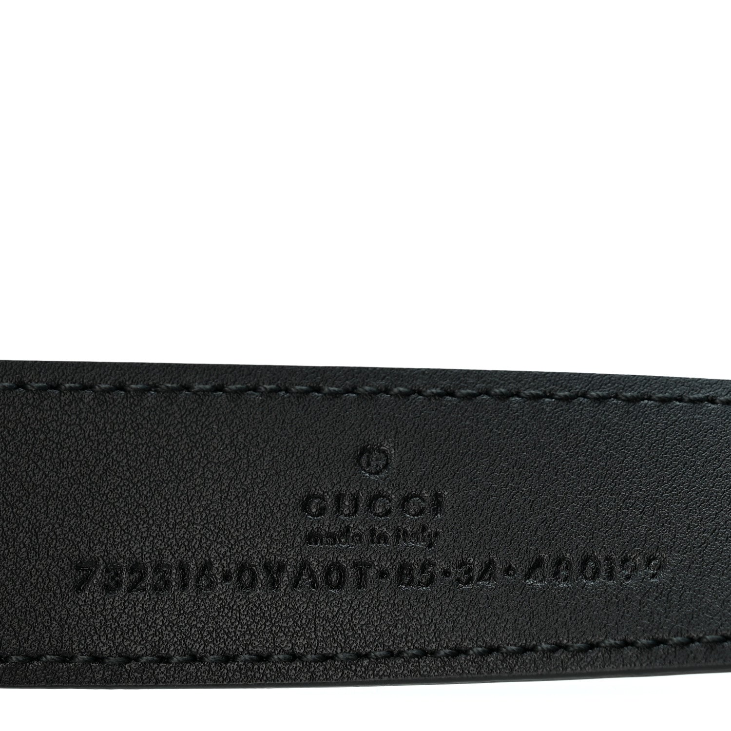 Calfskin Belt 85 34 Black