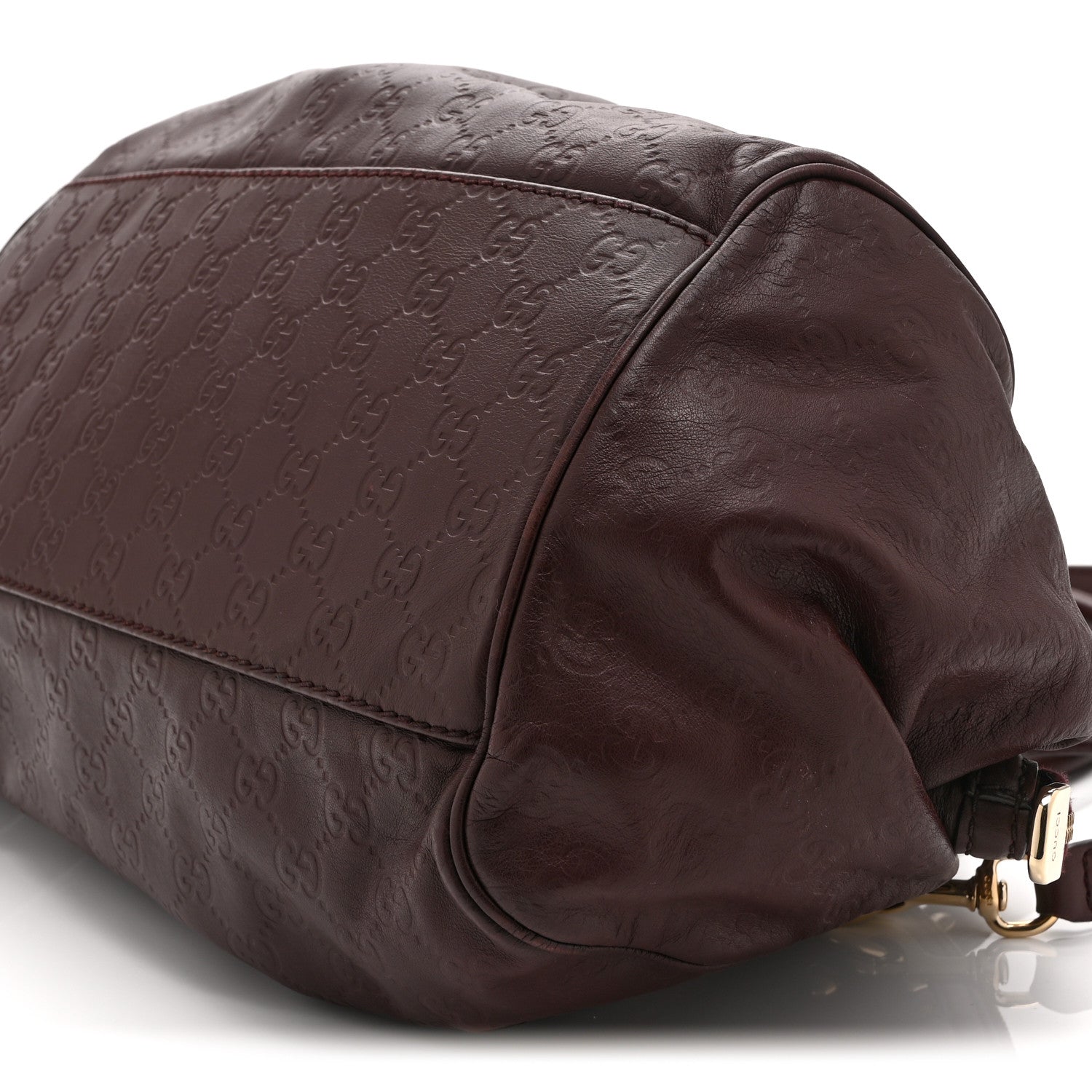 Guccissima Medium Sukey Boston Chocolate