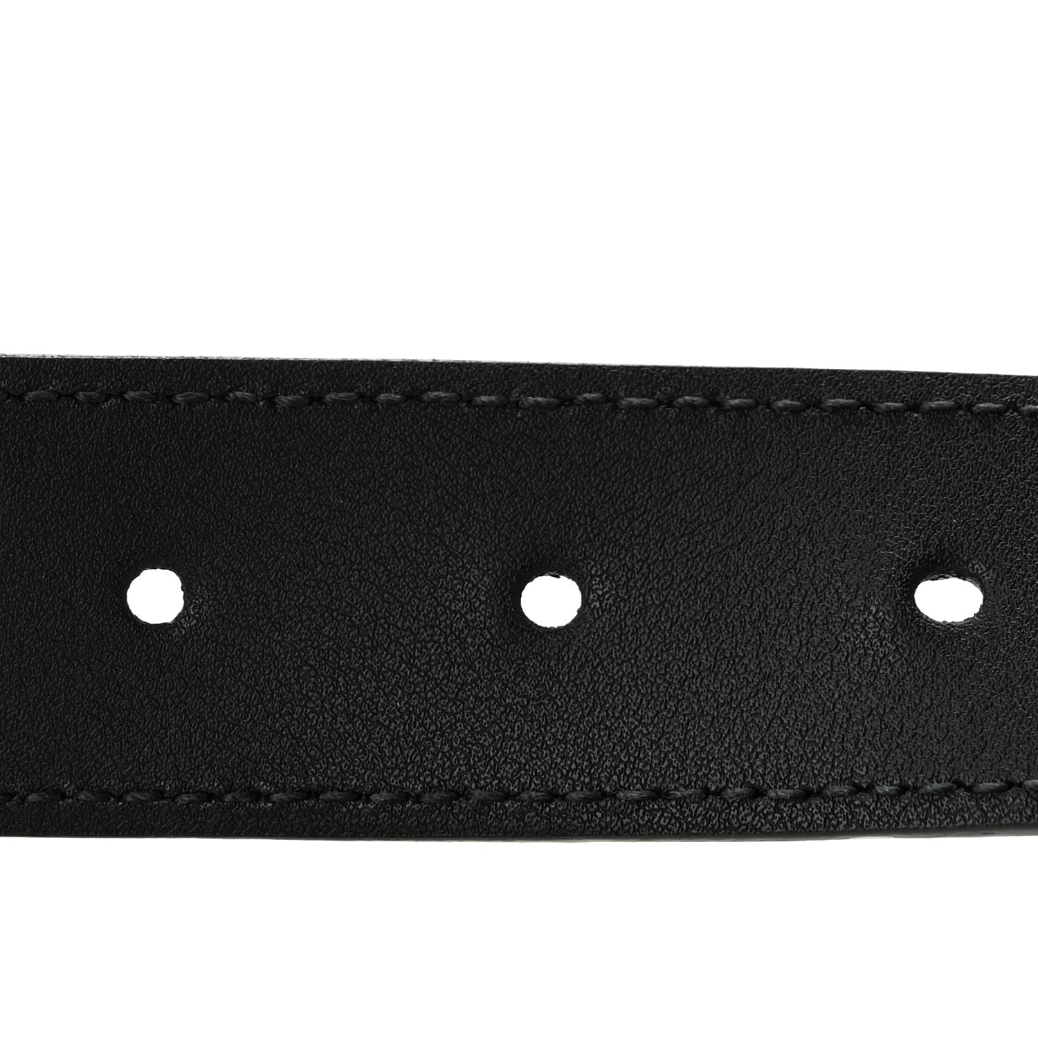 Calfskin Double GG 30mm Belt 75 30 Black