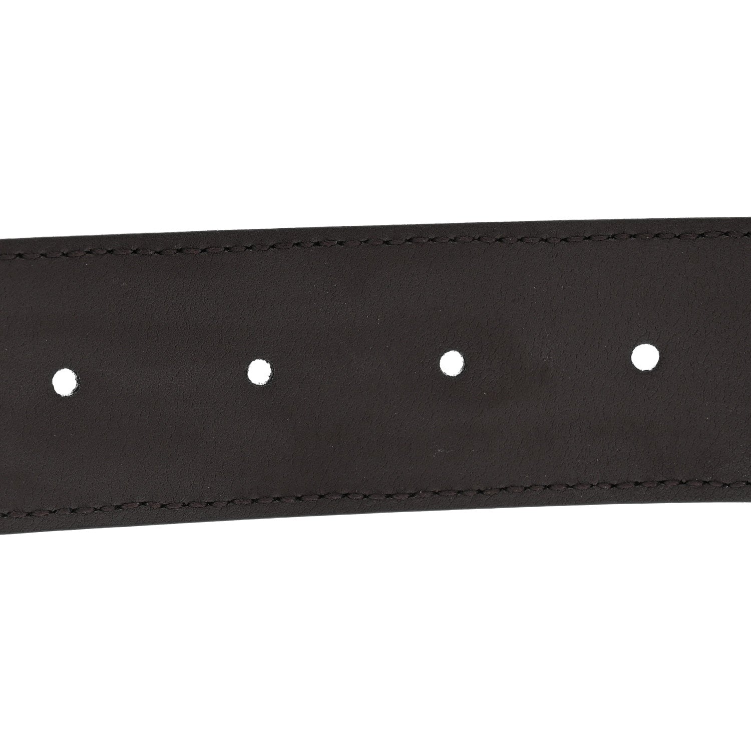 GG Supreme Monogram Interlocking G 37mm Belt 75 30 Beige Ebony