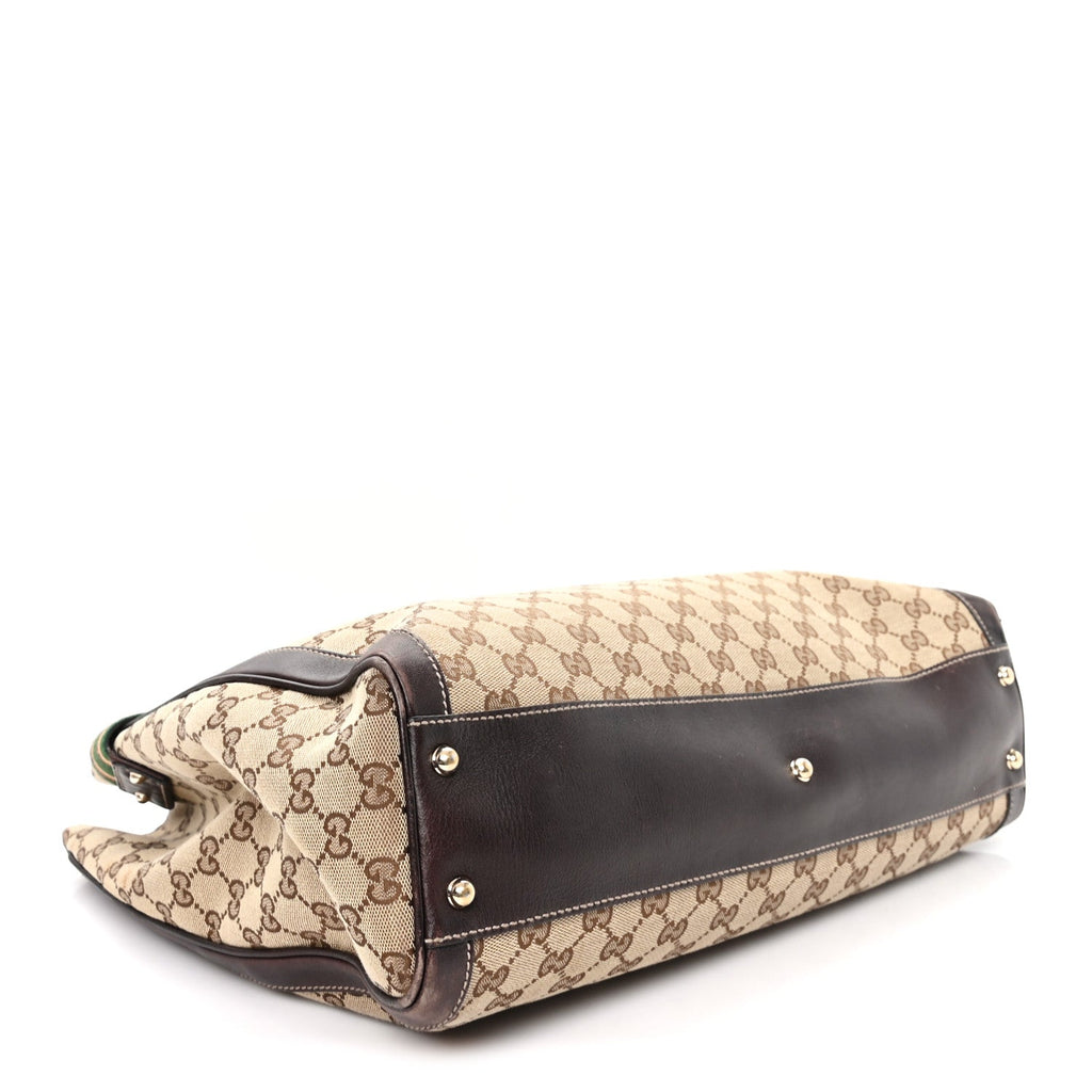 Monogram Lock Tote