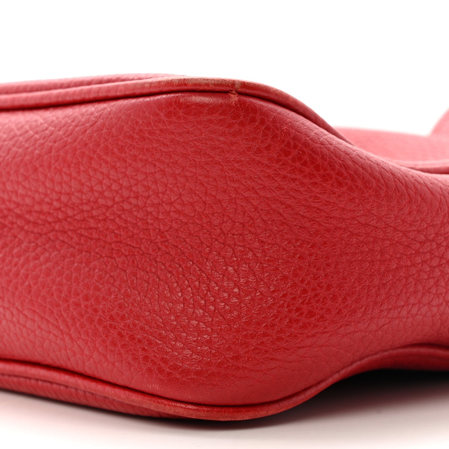 Pebbled Calfskin Small Soho Disco Bag Tabasco Red