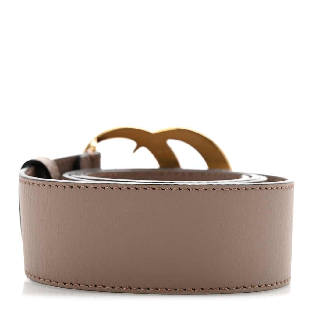 Calfskin Double G 40mm Belt 85 34 Porcelain Rose