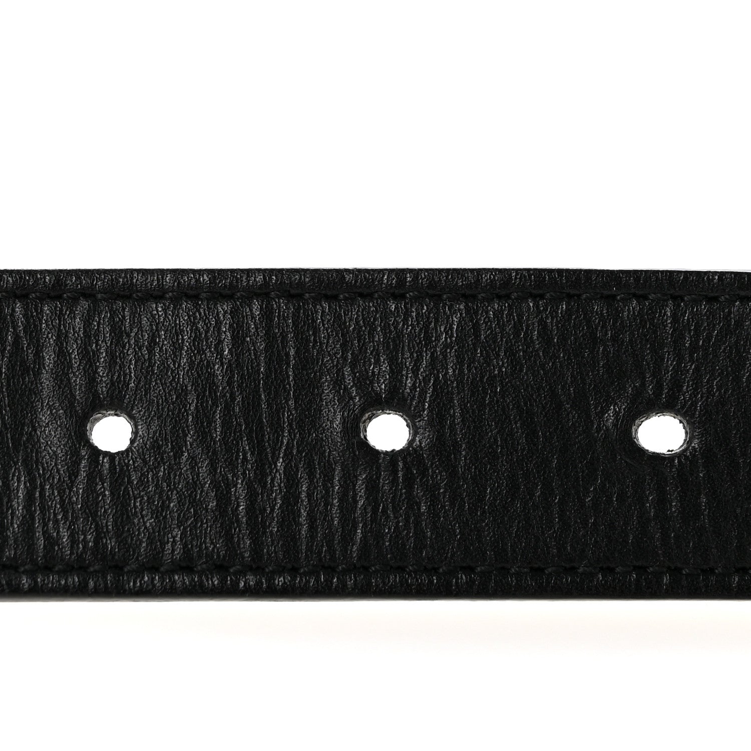 Calfskin Double GG 30mm Belt 75 30 Black