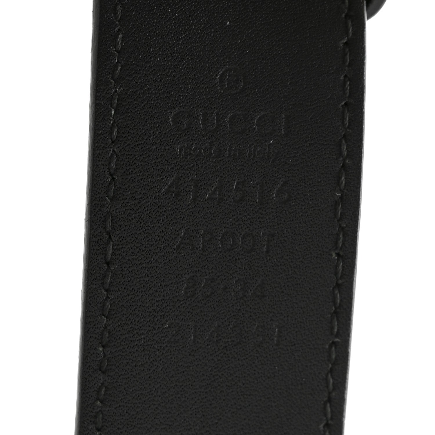 Calfskin Double G 30mm Belt 85 34 Black