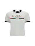 Gucci Web T-Shirt — White