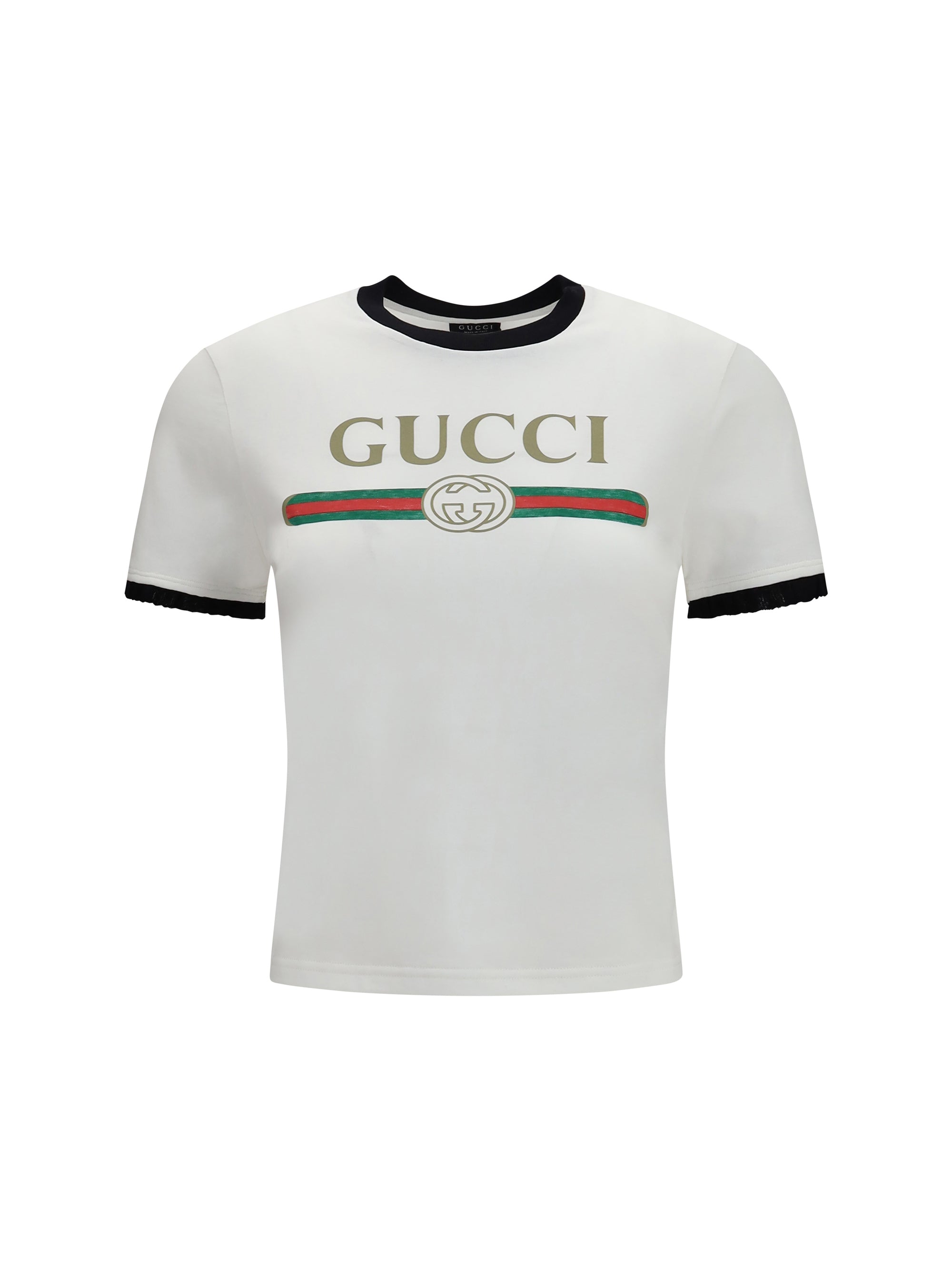 Gucci Web T-Shirt — White