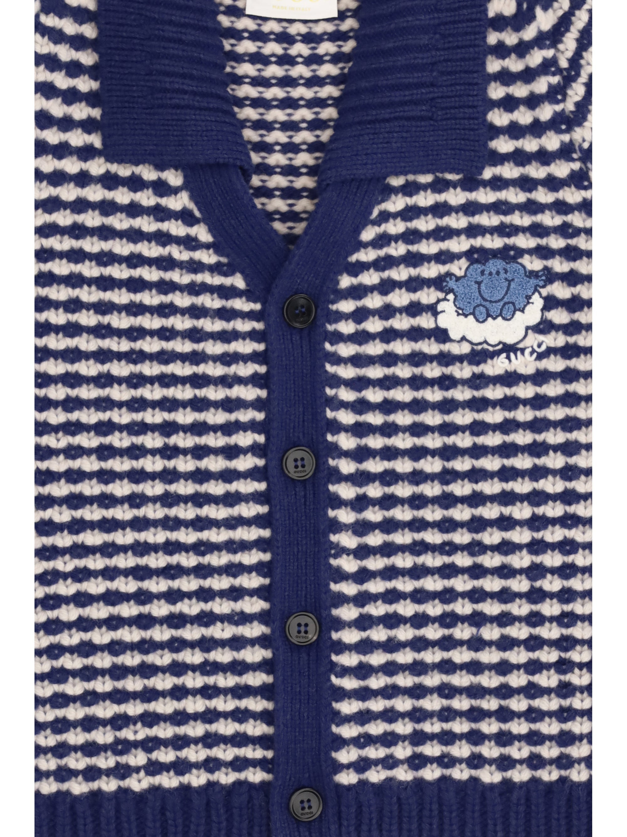 Gucci Kids Cardigan — Navy