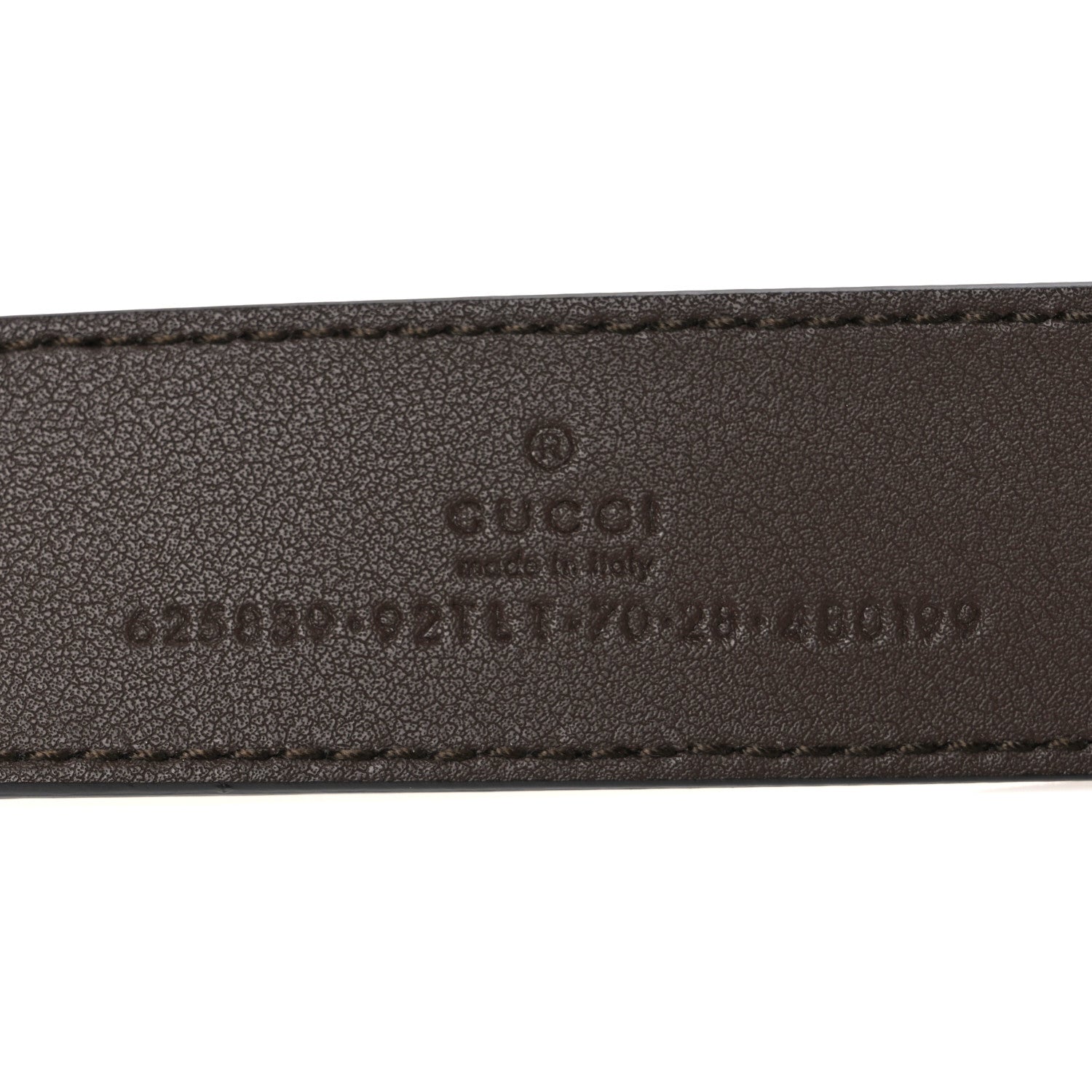 GG Supreme Monogram Matte Plutone Calfskin Double G 30mm Belt 70 28 Beige Ebony New Acero