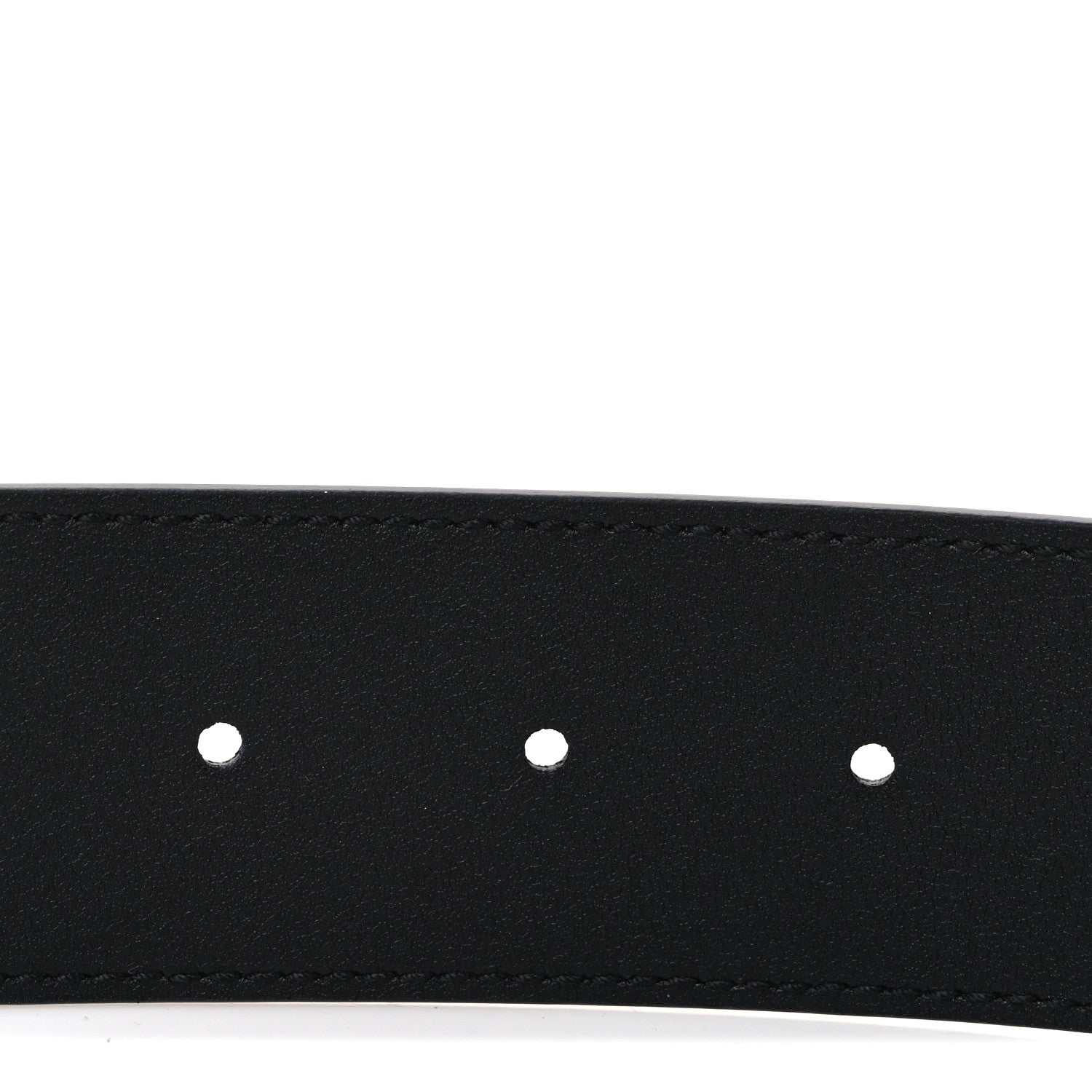 GG Supreme Monogram Matte Plutone Calfskin Double G 40mm Belt 75 30 Beige Ebony Black
