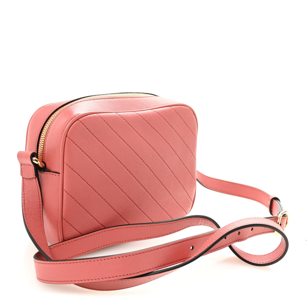 Sakai Be Green Calfskin Diagonal Stitched Small Blondie Shoulder Bag Gorgeus Grace