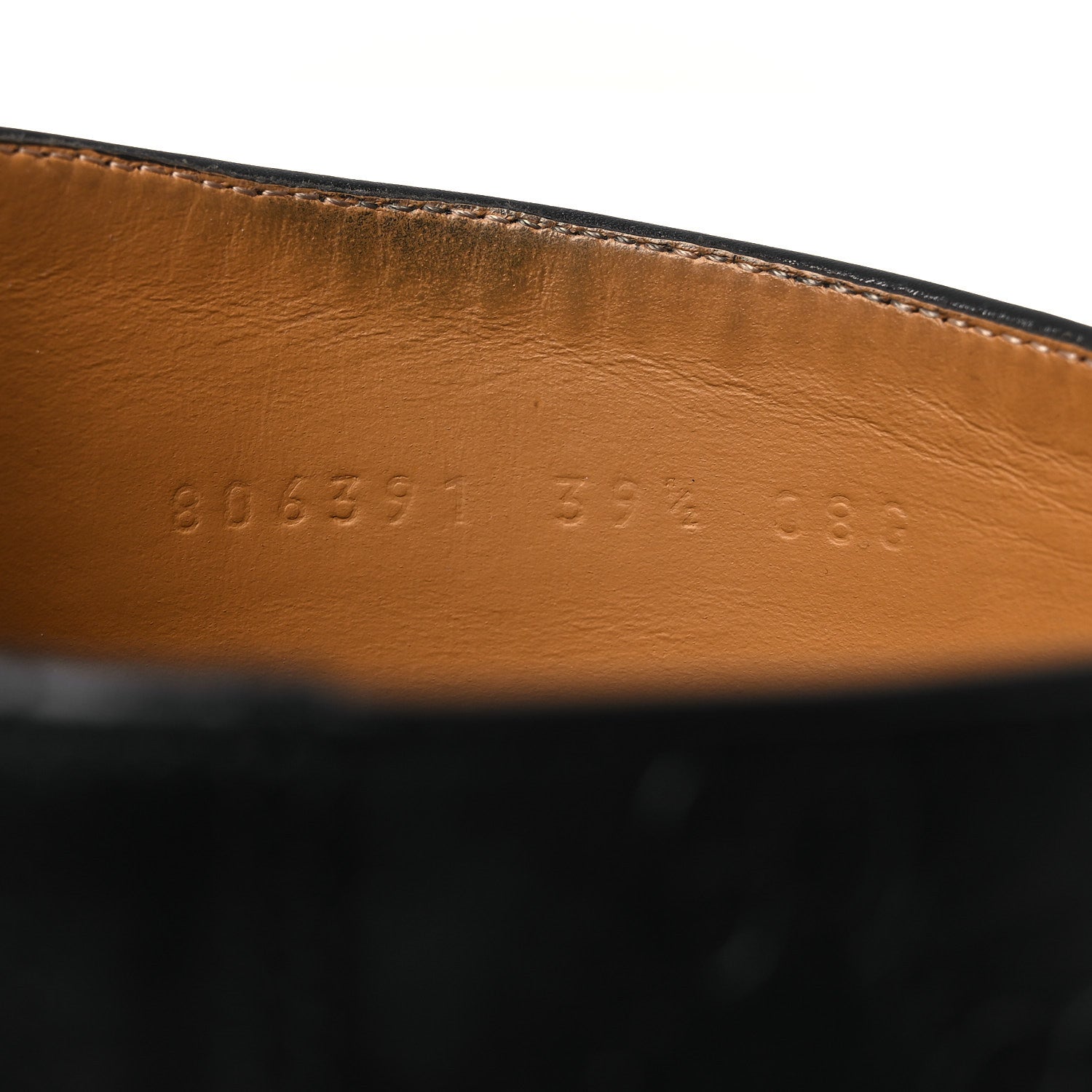 Guccissima Real Betis Glamour Calfskin Michelangelo Slim Horsebit Riding Boots 39.5 Black