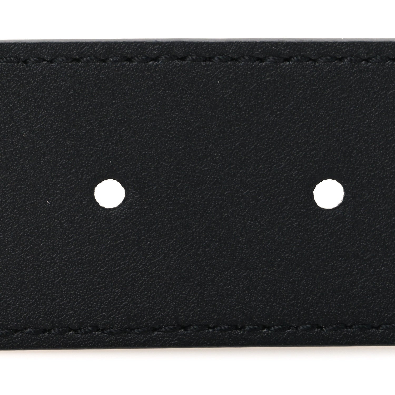 GG Supreme Monogram Plaque Buckle Belt 90 36 Black