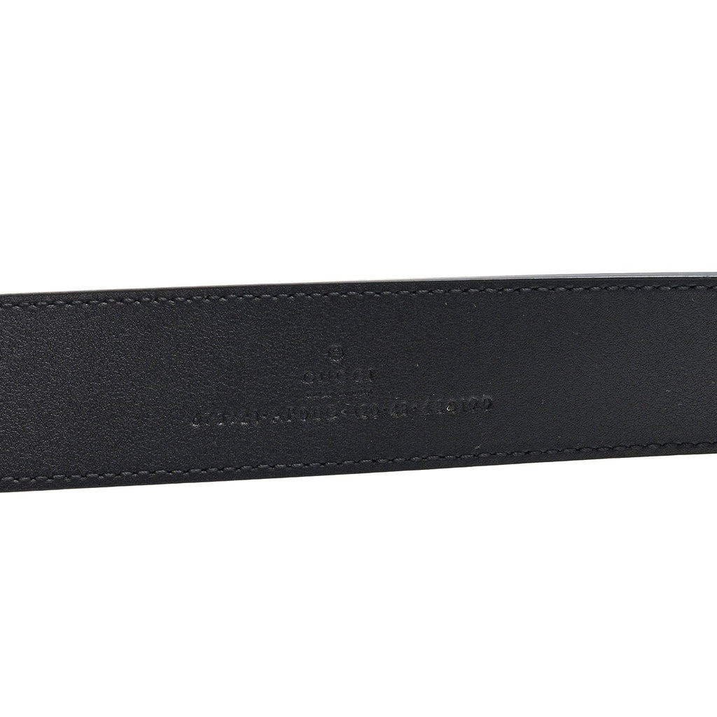 Calfskin Interlocking G 35mm Belt 120 48 Black
