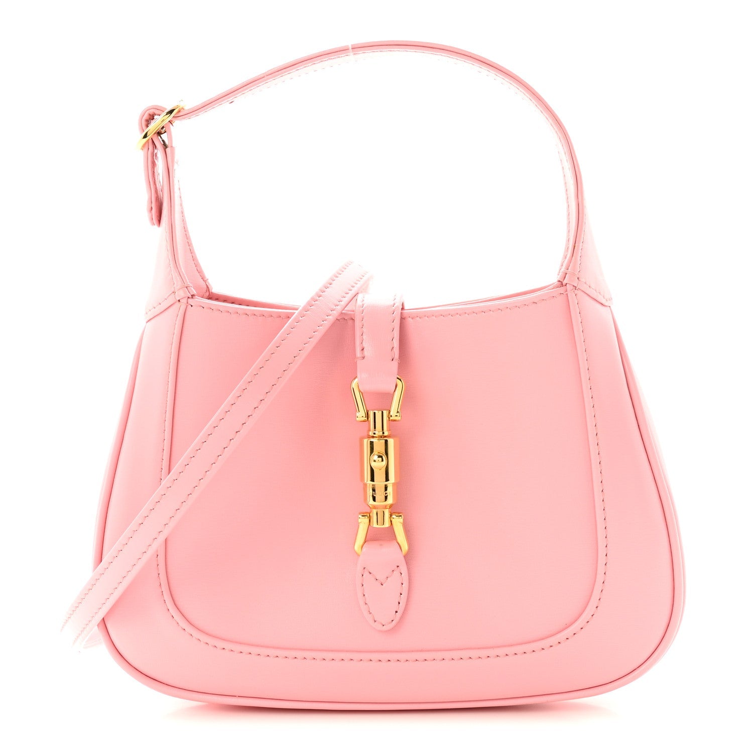 Boarded Dyana Lux Calfskin Mini Jackie 1961 Hobo Wild Rose