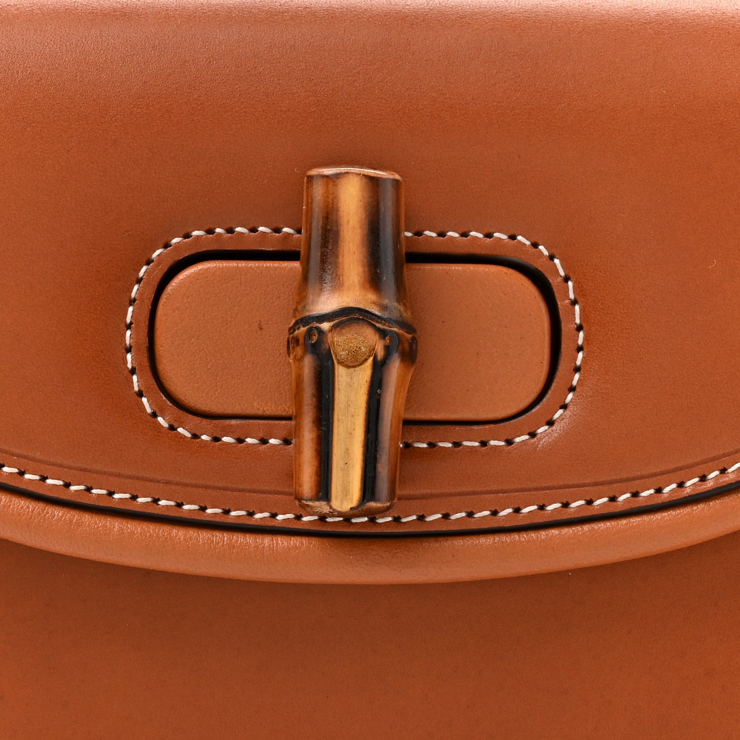 Calfskin Bamboo Mini 1947 Belt Bag 80 30  Brown
