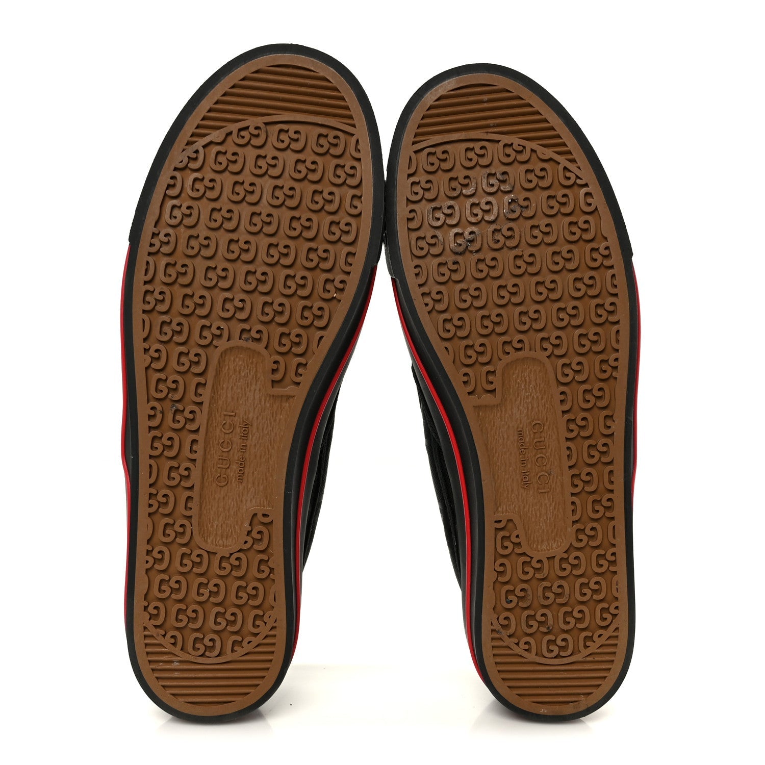 GG Nylon Mens 1977 Tennis Slip On Sneakers 8.5 Black