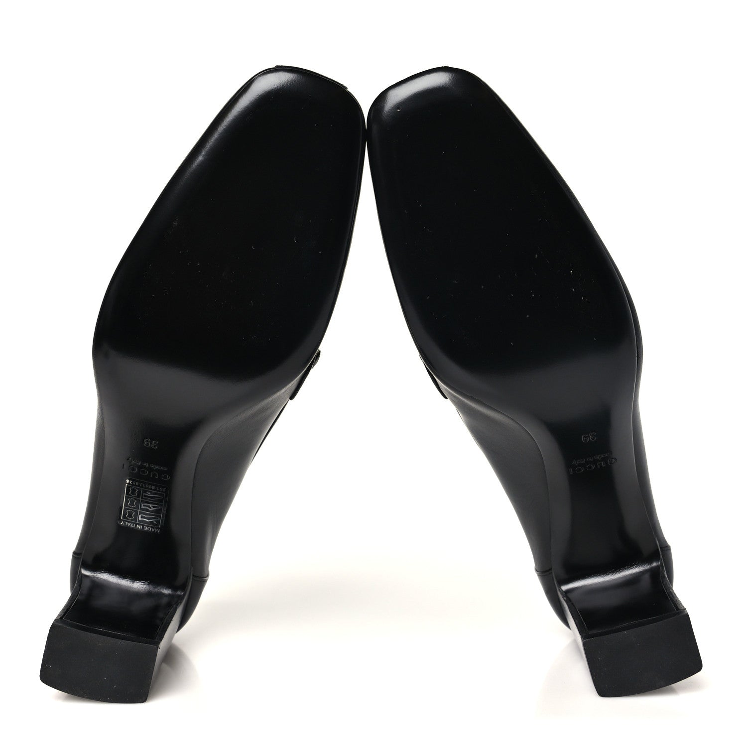 Malaga Kid Horsebit 75mm Pumps 39 Black