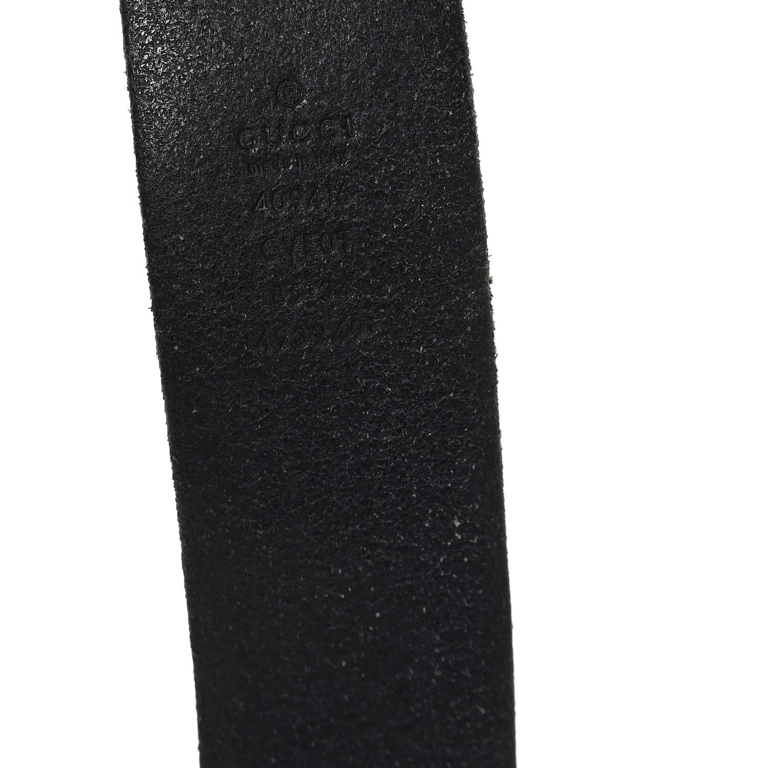 Faded Calfskin Double G 40mm Belt 85 34 Black