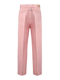 Gucci Cotton Trousers — Pink