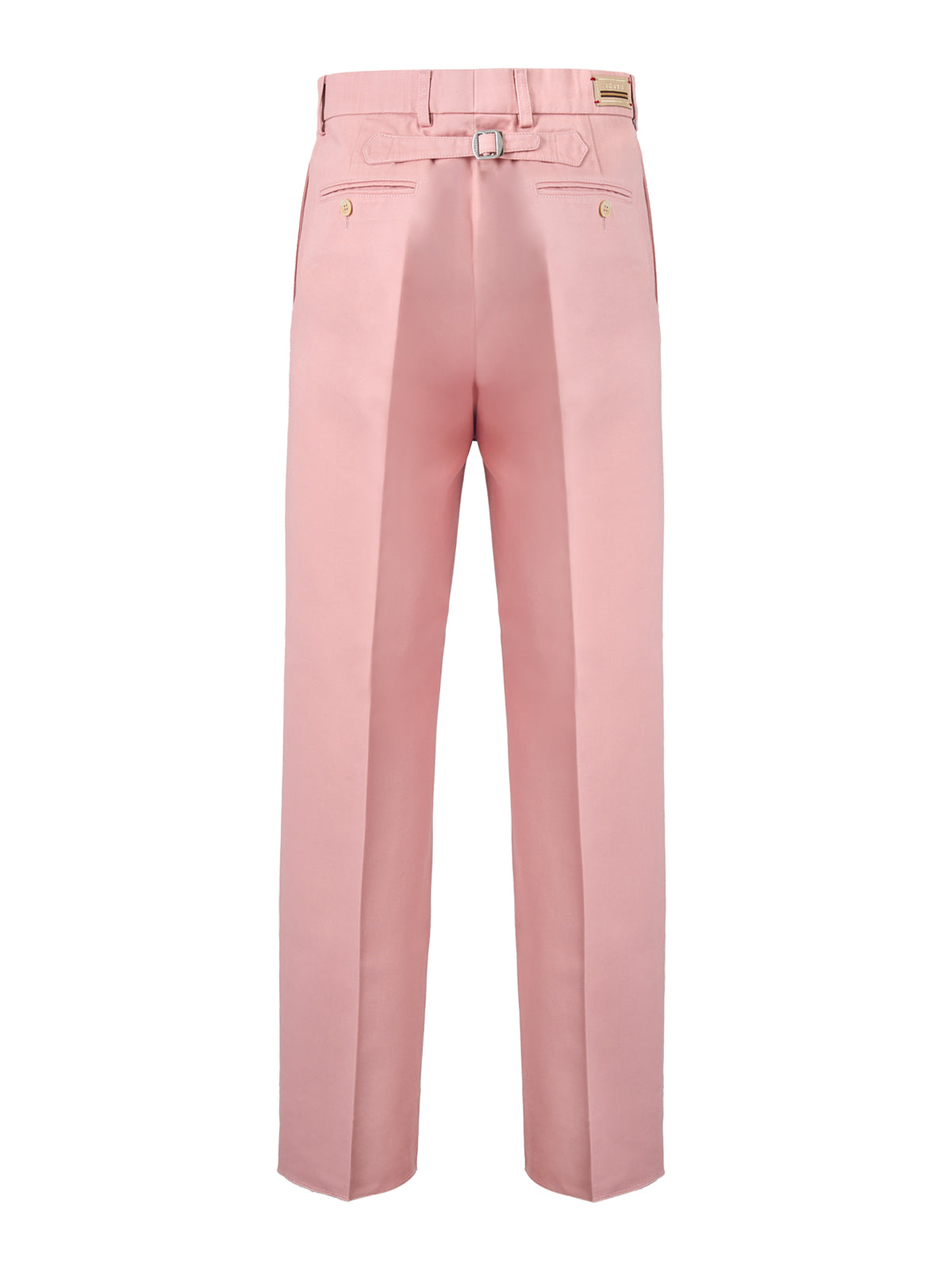 Gucci Cotton Trousers — Pink