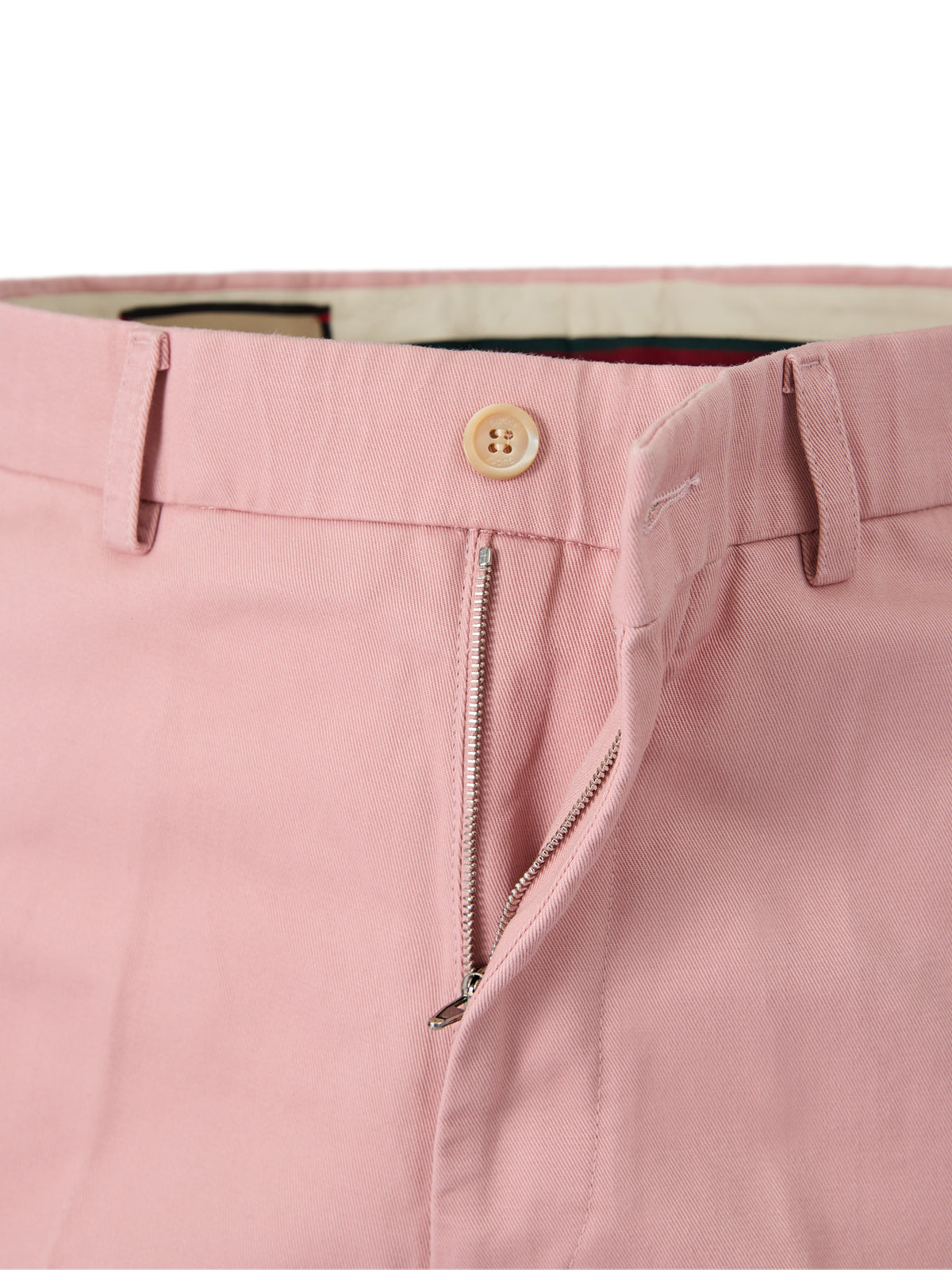 Gucci Cotton Trousers — Pink