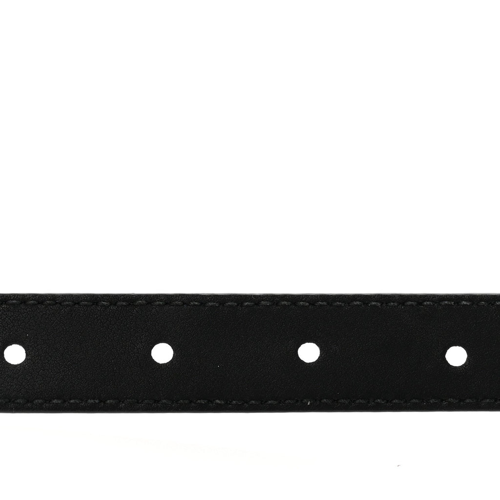 Calfskin Double G 20mm Belt 95 38 Black