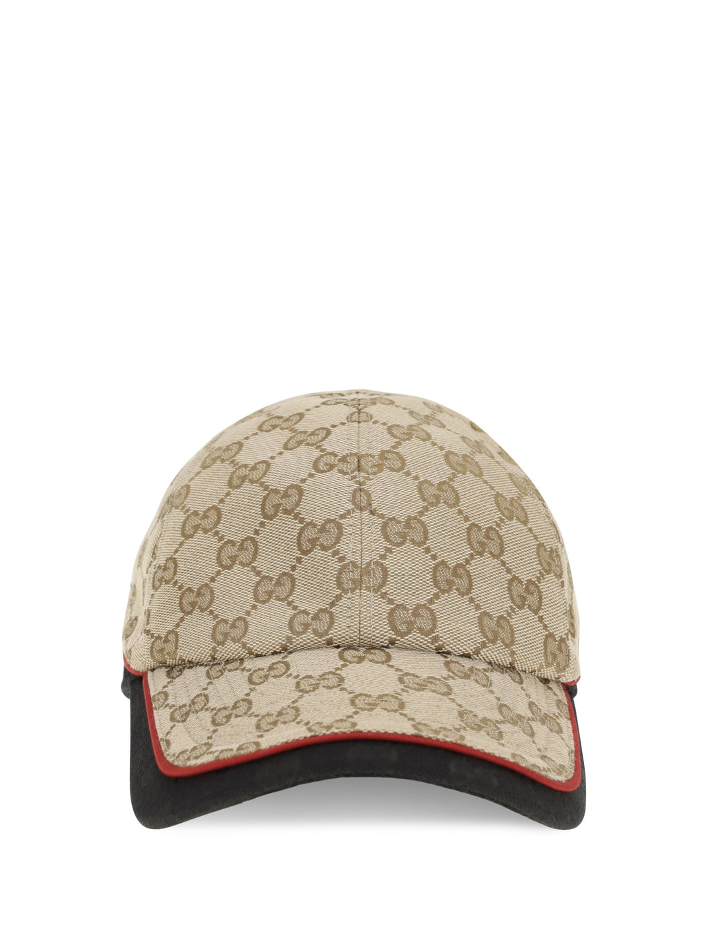 Gucci A001I24HBLB GG Cotton Fabric Baseball Cap — Beige