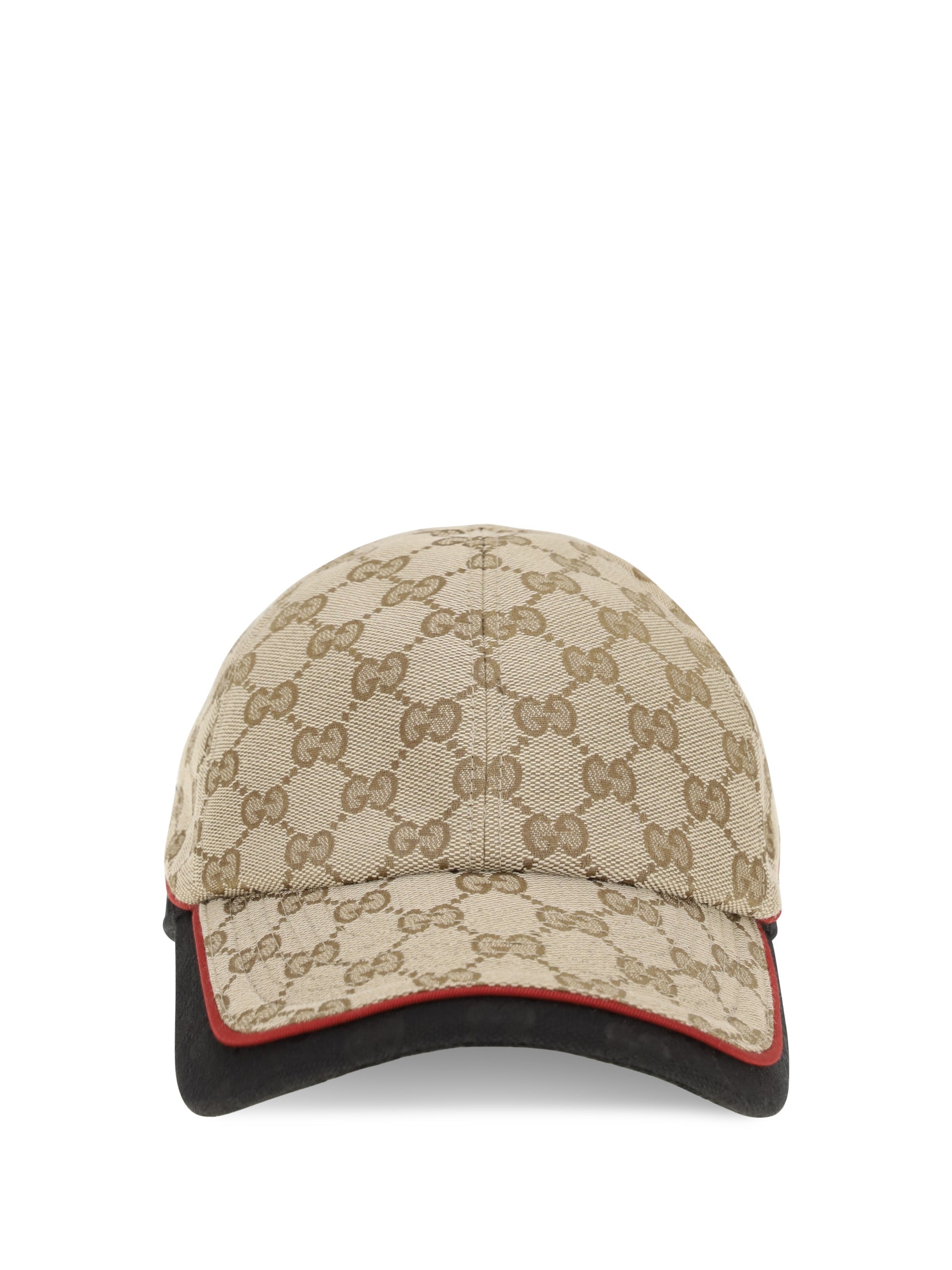 Gucci A001I24HBLB GG Cotton Fabric Baseball Cap — Beige