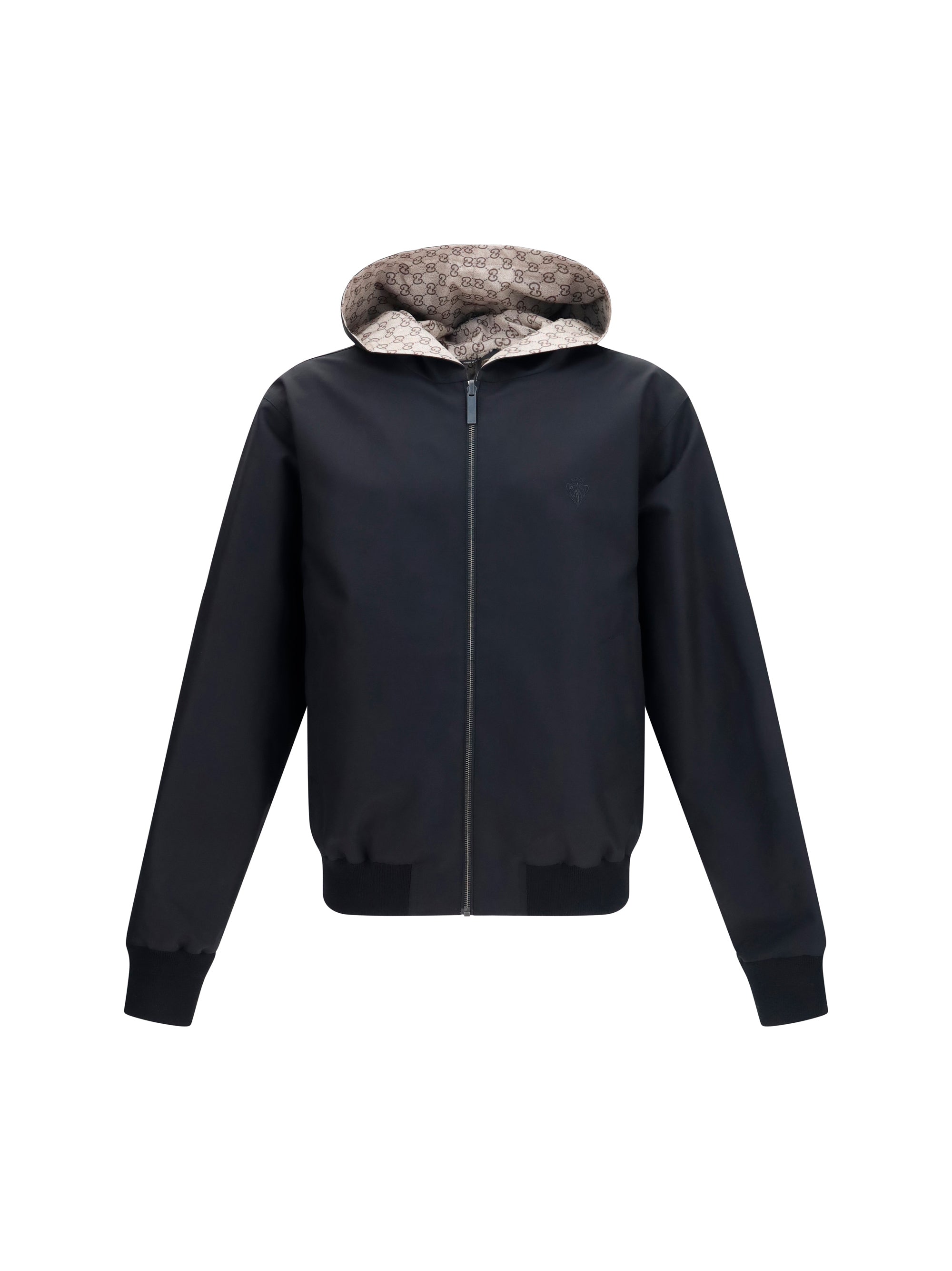 Gucci Reversible Zip Jacket — Black