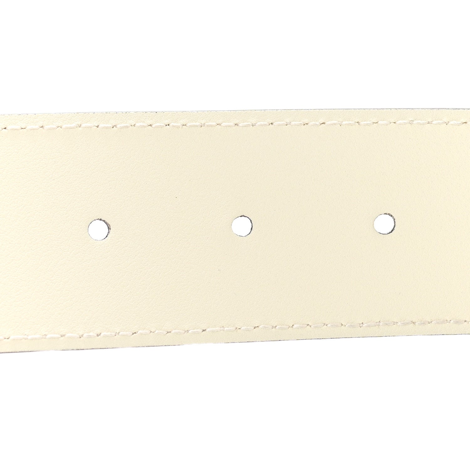 Calfskin Double G 40mm Belt 80 32 Mystic White