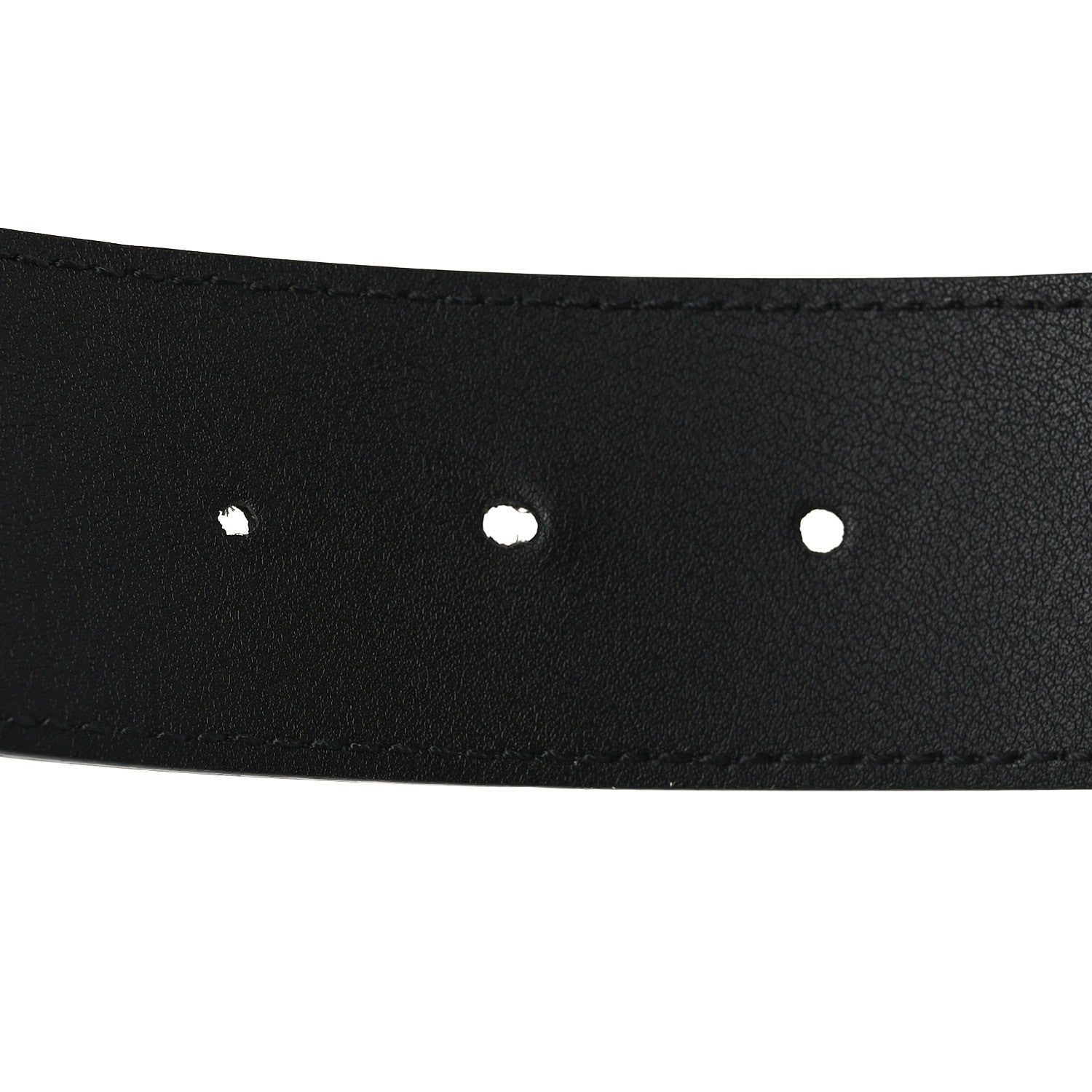 Moon Calfskin Scales Double G 40mm Belt 95 38 Black