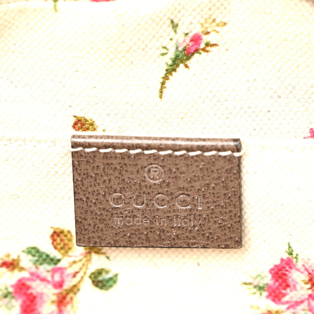 GG Supreme Monogram Web Neo Vintage Shoulder Bag Beige New Acero Crop