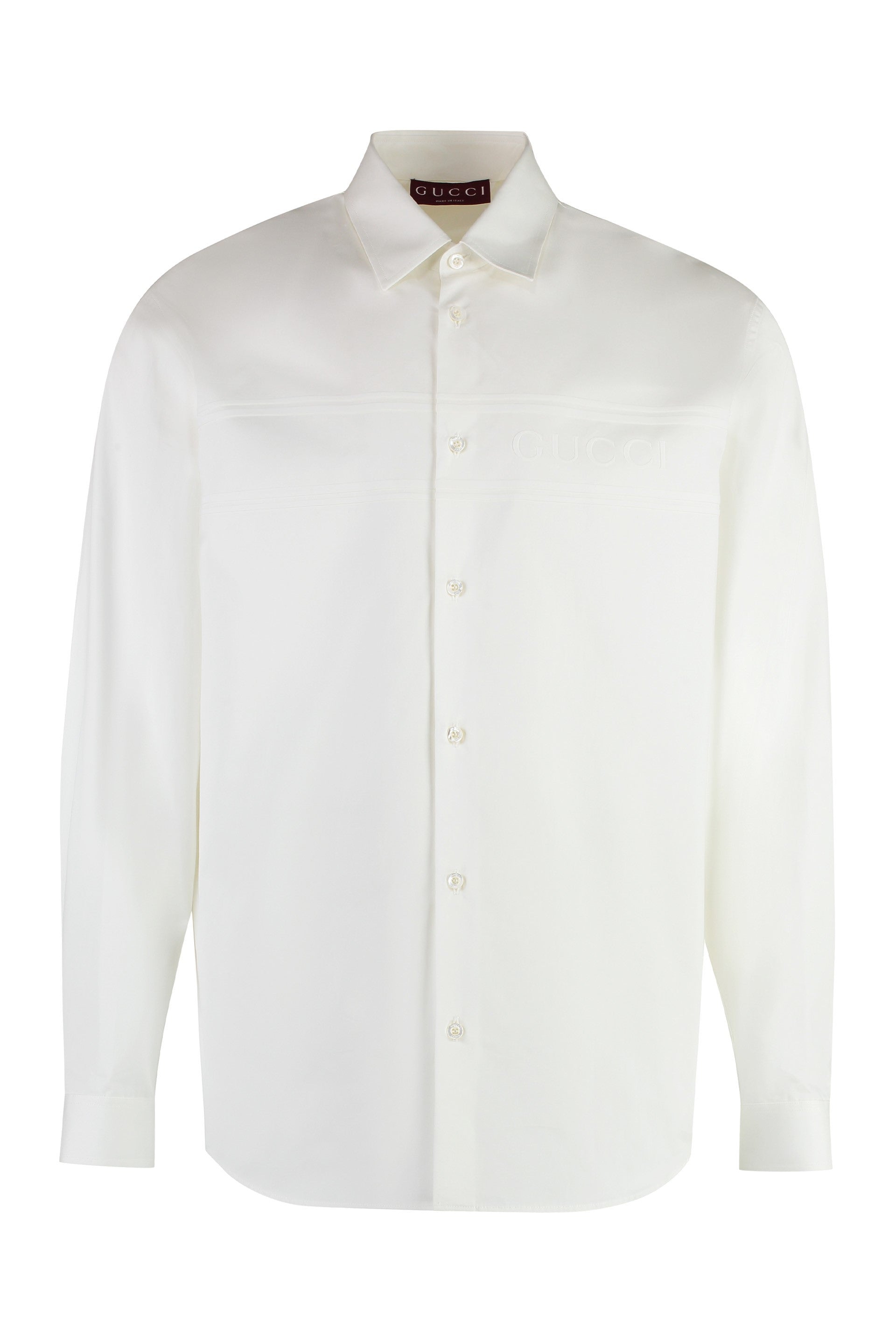 Gucci Cotton Blend Shirt — White