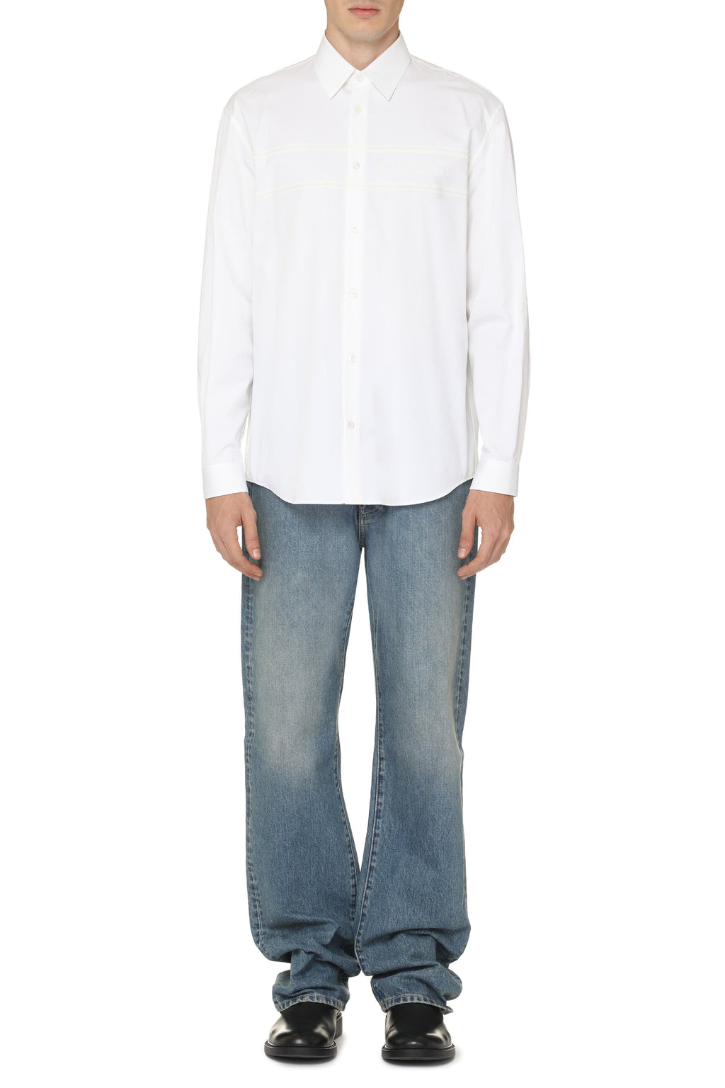 Gucci Cotton Blend Shirt — White