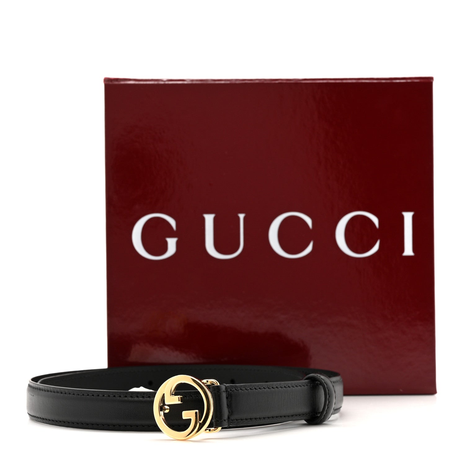Ciny Lux Calfskin Blondie 20mm Belt 70 28 Black