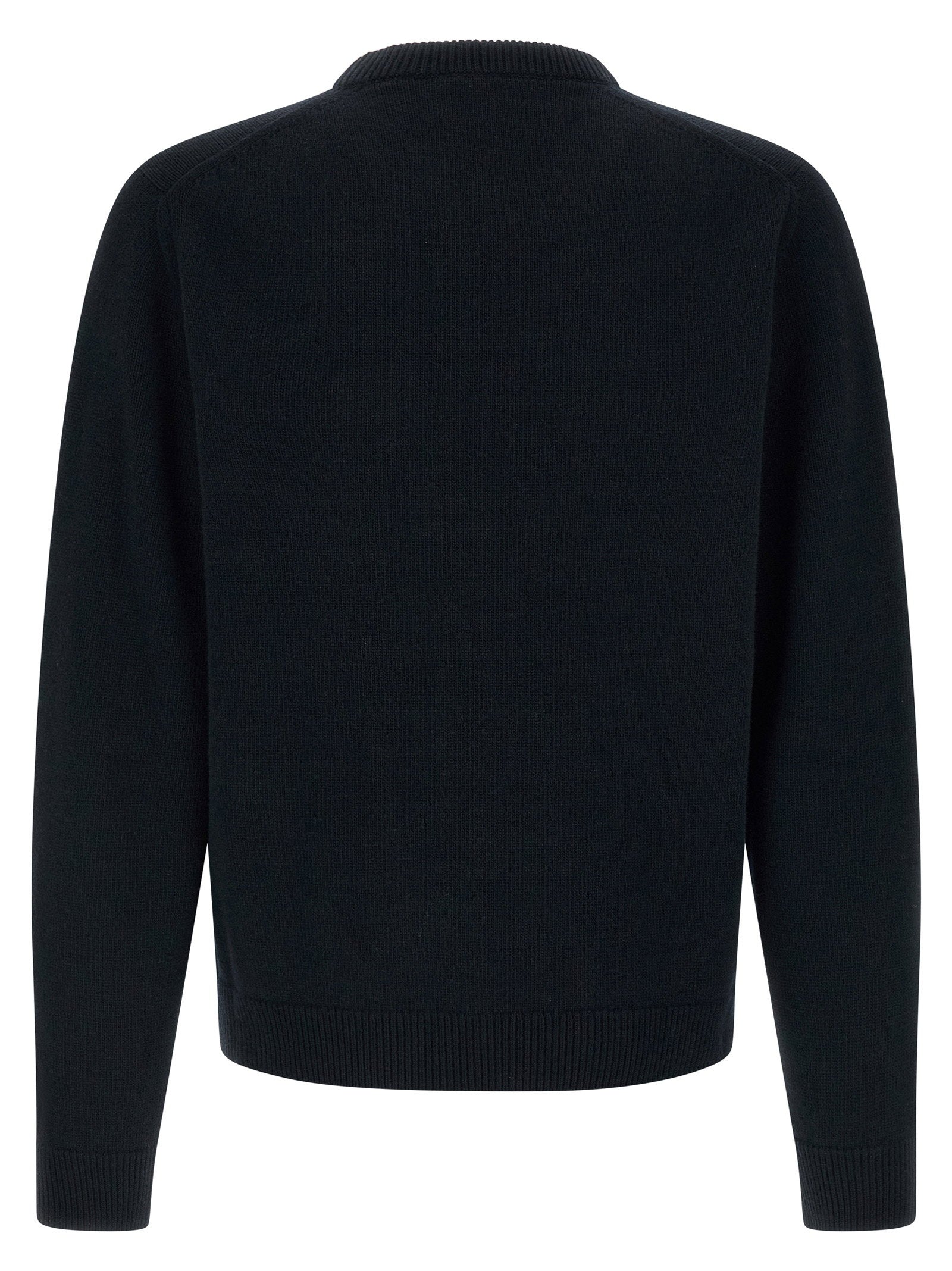 Gucci Logo Intarsia Sweater — Black