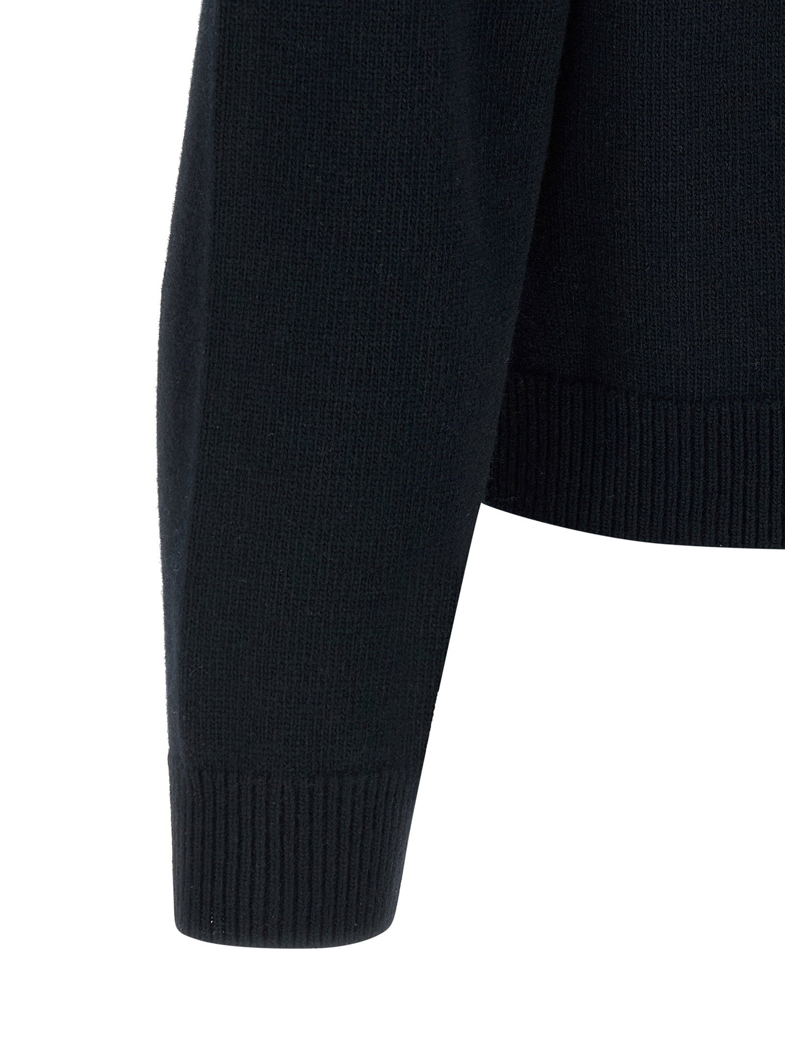 Gucci Logo Intarsia Sweater — Black