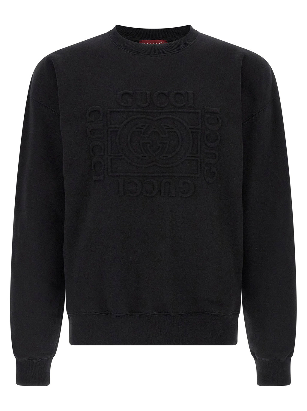 Gucci Incrocio GG Sweatshirt — Black