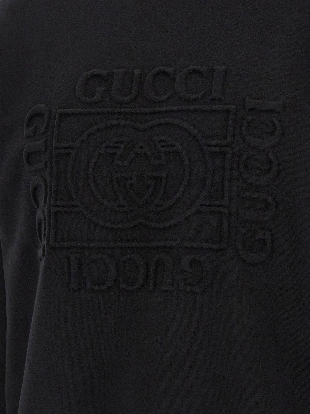 Gucci Incrocio GG Sweatshirt — Black