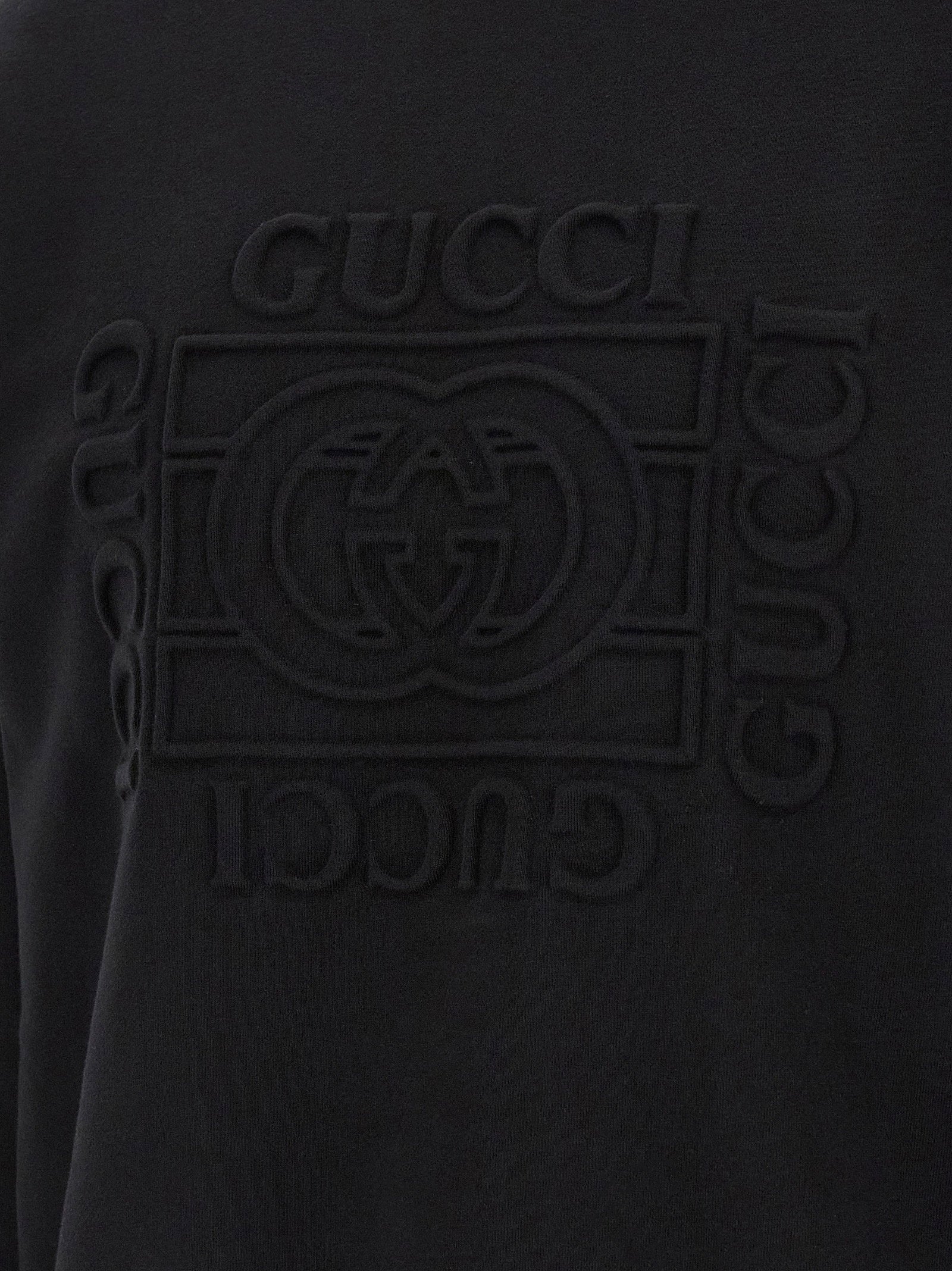 Gucci Incrocio GG Sweatshirt — Black