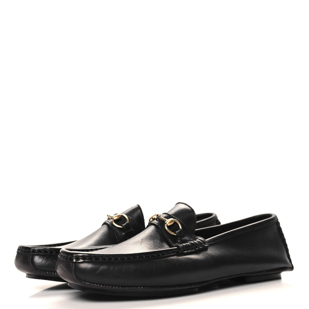Calfskin Mens Horsebit Loafers 10 Brown